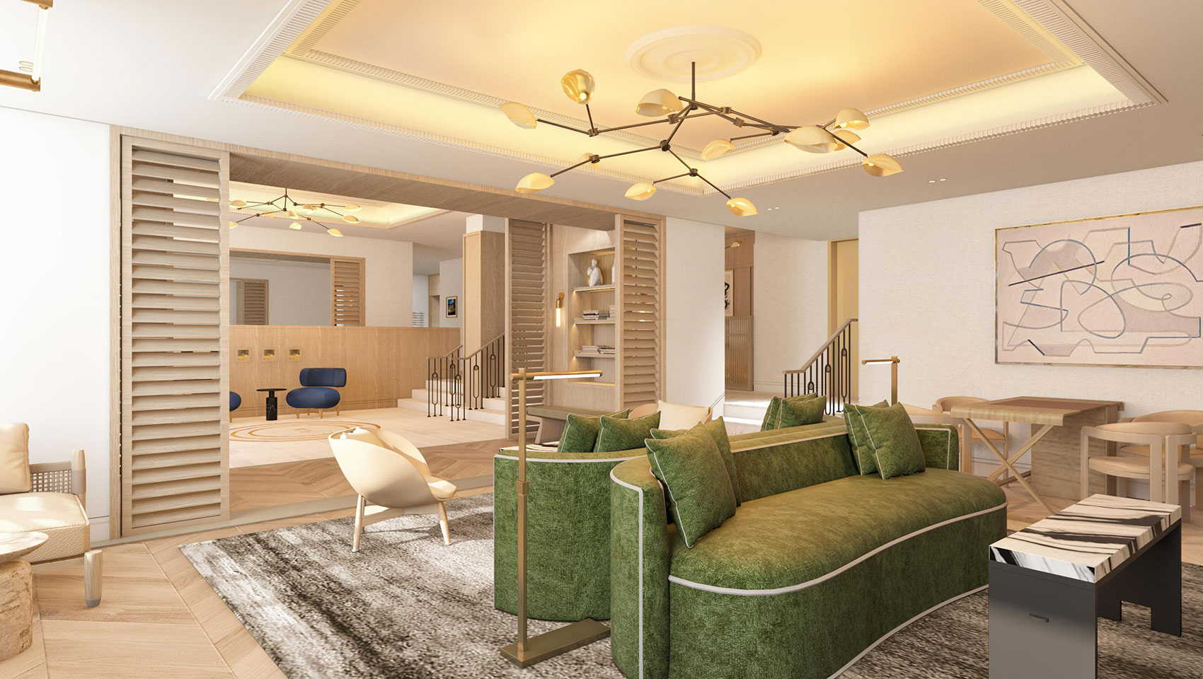 living room lobby at Kimpton Ashbel